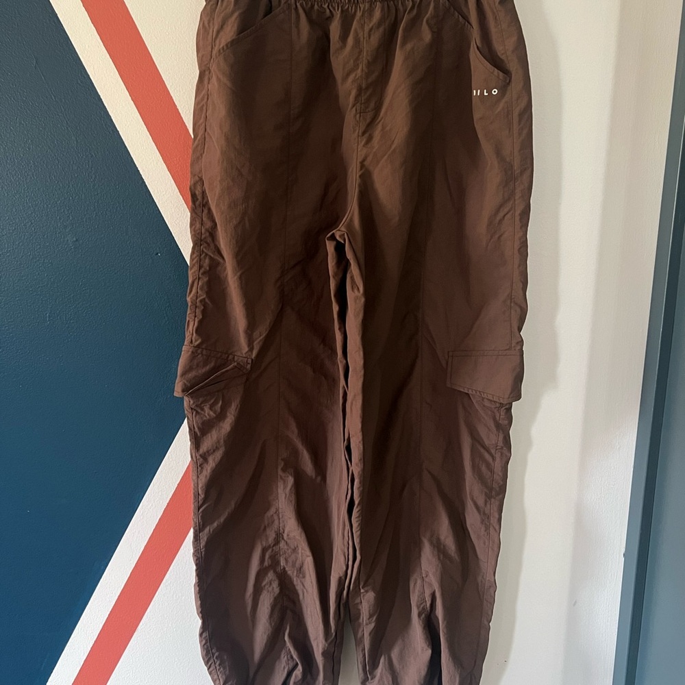 Wilo the Label Cargo Utility Chocolate Brown Pants